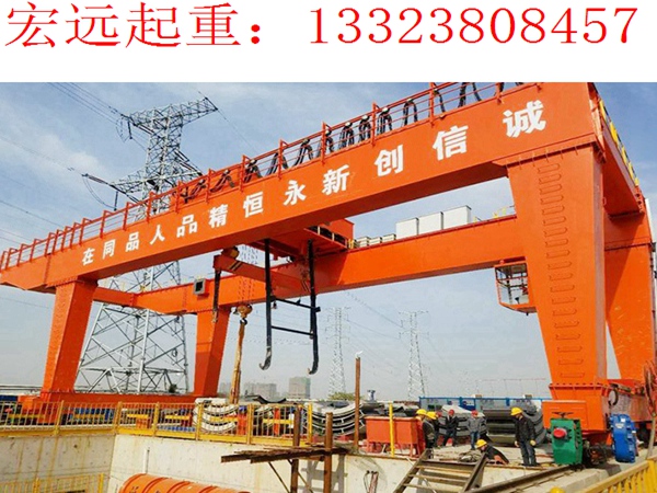 四川龙门吊出租公司 使用中的脱轨问题